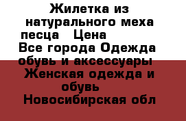 Жилетка из натурального меха песца › Цена ­ 18 000 - Все города Одежда, обувь и аксессуары » Женская одежда и обувь   . Новосибирская обл.